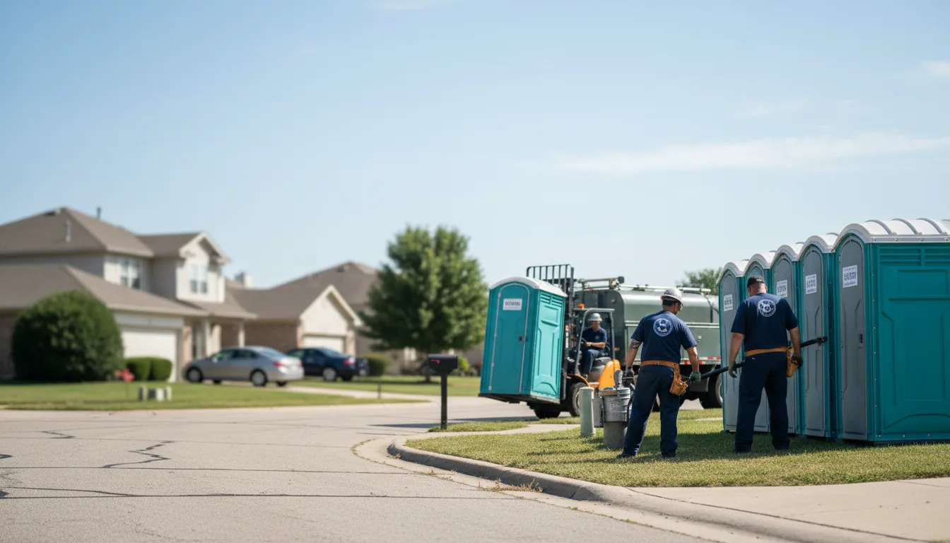 Porta Potty Rental in Center Point, IA near me